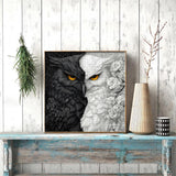 Yin Yang Owl Jigsaw Puzzle 1000 Pieces