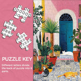 Leisure Courtyard Jigsaw Puzzle 1000 Pieces