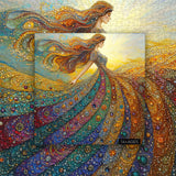 Gemstone donna puzzle puzzle 1000 pezzi