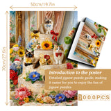 Cat Feast Jigsaw Puzzle 1000 Pieces