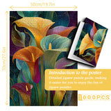 Colorful Calla Lilies Jigsaw Puzzle 1000 Pieces