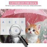 Cats in the Rain Jigsaw Puzzle 1000 Pieces