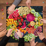 Plato de fruta rompecabezas 1000 piezas