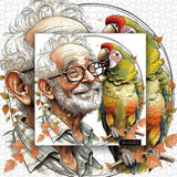 Parrot Whisper Jigsaw Puzzle 1000 Pieces