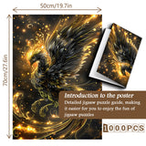 Golden Phoenix Jigsaw Puzzle 1000 Pieces
