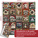 Capi di Natale puzzle puzzle 1000 pezzi