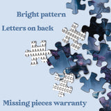 Violet Cascade Jigsaw Puzzle 1000 Pieces