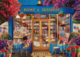 Books & Desserts Jigsaw Puzzle 1000 Pieces