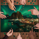 Silent Aurora Jigsaw Puzzle 1000 pezzi