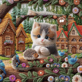 Puzzle da giardino stravagante 1000 pezzi
