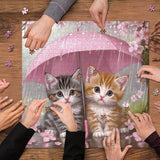 Rain Kittens Jigsaw Puzzle 1000 piezas