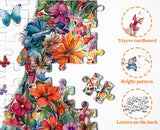 Butterfly Cat Puzzle 1000 pièces