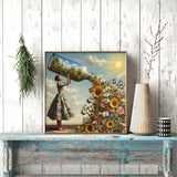 Puzzle con vaso primaverile da 1000 pezzi