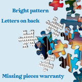 Floral Violin Jigsaw Puzzle 1000 Pieces