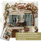 Puzzle pomeridiano per il tempo libero, 1000 pezzi