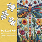 Dragonfly Garden Puzzle 1000 pièces