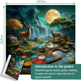Enchanted Palette Jigsaw Puzzle 1000 Pieces