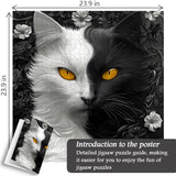 Puzzle Yin Yang Gatto 1000 pezzi