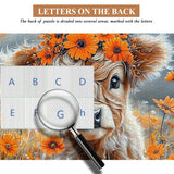 Puzzle Floreale Vitello 1000 Pezzi