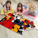 Geometric Cat Fun Jigsaw Puzzle 1000 Pieces