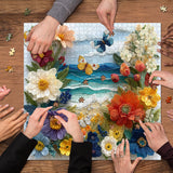 Sea & Bloom Jigsaw Puzzle 1000 Pieces