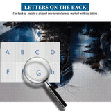 Puzzle del gatto della foresta mistica, 1000 pezzi