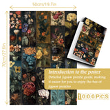 Floral Cabinet Jigsaw Puzzle 1000 Pieces