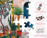 Leisure Courtyard Jigsaw Puzzle 1000 Pieces