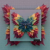 Leaves & Butterfly Jigsaw Puzzle 1000 Pieces