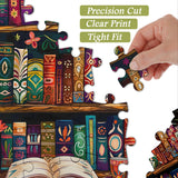 Fantasy Color Bookshelf Jigsaw Puzzle 1000 Pieces