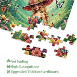 Couronné de fleurs puzzle de la puzzle 1000 pièces