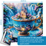 Teacup Wonderland Puzzle 1000 Teile