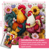Sweet Love Chickens Jigsaw Puzzle 1000 Pieces