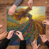 Gemstone Woman Jigsaw Puzzle 1000 Pieces