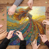 Gemstone donna puzzle puzzle 1000 pezzi