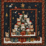 Katzen Weihnachtsbaum -Puzzle 1000 Stücke