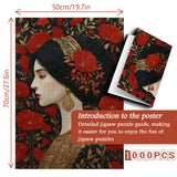 Puzzle di bellezza floreale 1000 pezzi