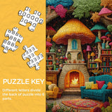 Mushroom House Jigsaw Puzzle 1000 Pieces
