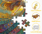 Gemstone donna puzzle puzzle 1000 pezzi