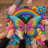 Rainbow Butterfly Jigsaw Puzzle 1000 Pieces