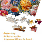 Floral Tea Reading Jigsaw Puzzle 1000 Pieces