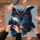 Waldeulen -Puzzle 1000 Stücke
