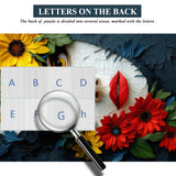 Colorful Flower Woman Jigsaw Puzzle 1000 Pieces