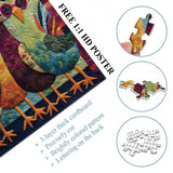 Patchwork Chick Jigsaw Puzzle 1000 Pieces