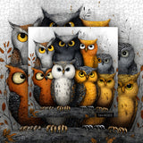 Rompecabezas de Búhos Caprichosos de 1000 Piezas