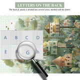 Rompecabezas de la aldea de la casa del árbol, 1000 piezas