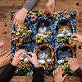 Cozy Kittens Jigsaw Puzzle 1000 Pieces