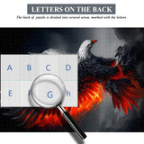 Puzzle con aquila della fiamma cremisi, 1000 pezzi