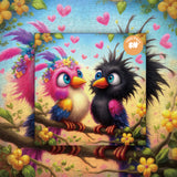 Colorful Romance Jigsaw Puzzle 1000 Pieces