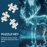 Puzzle di puzzle di cervo mystic 1000 pezzi